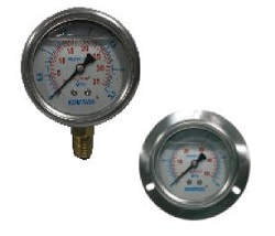 K-4 Glycerine pressure gauges AT, DT Series